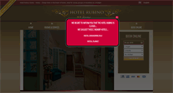 Desktop Screenshot of hotelrubino.it